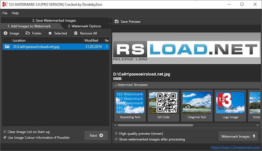 123 Watermark Pro crack