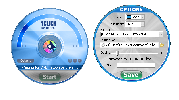 1CLICK DVDTOIPOD скачать