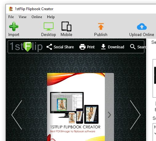1stFlip FlipBook Creator