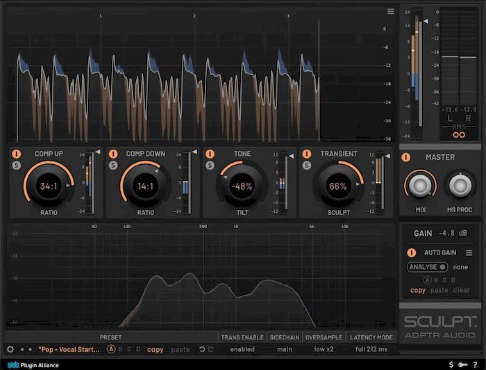 ADPTR Audio-Plugin Alliance Sculpt