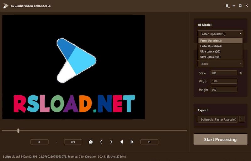AVCLabs Video Enhancer AI