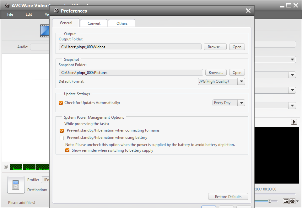 AVCWare Video Converter