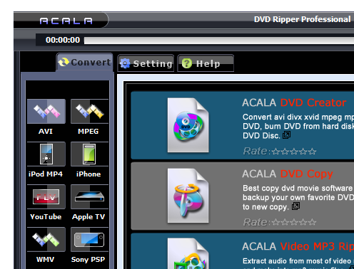 Acala DVD Ripper