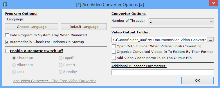 Ace Video Converter