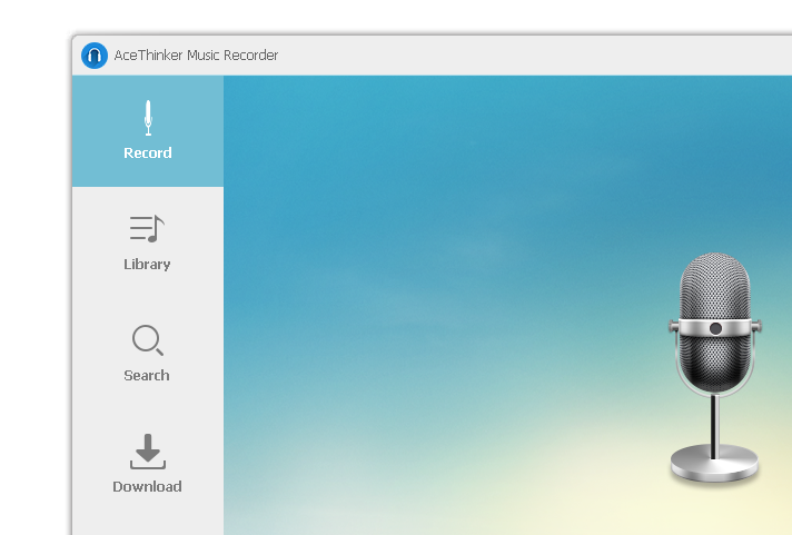 AceThinker Music Recorder