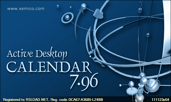 Active Desktop Calendar