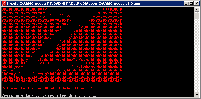 Adobe Cleaner