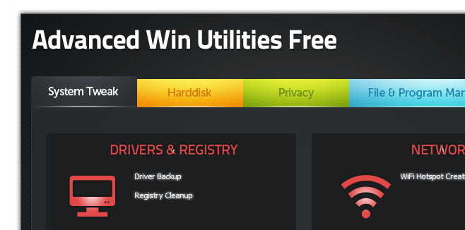 Advanced Win Utilities