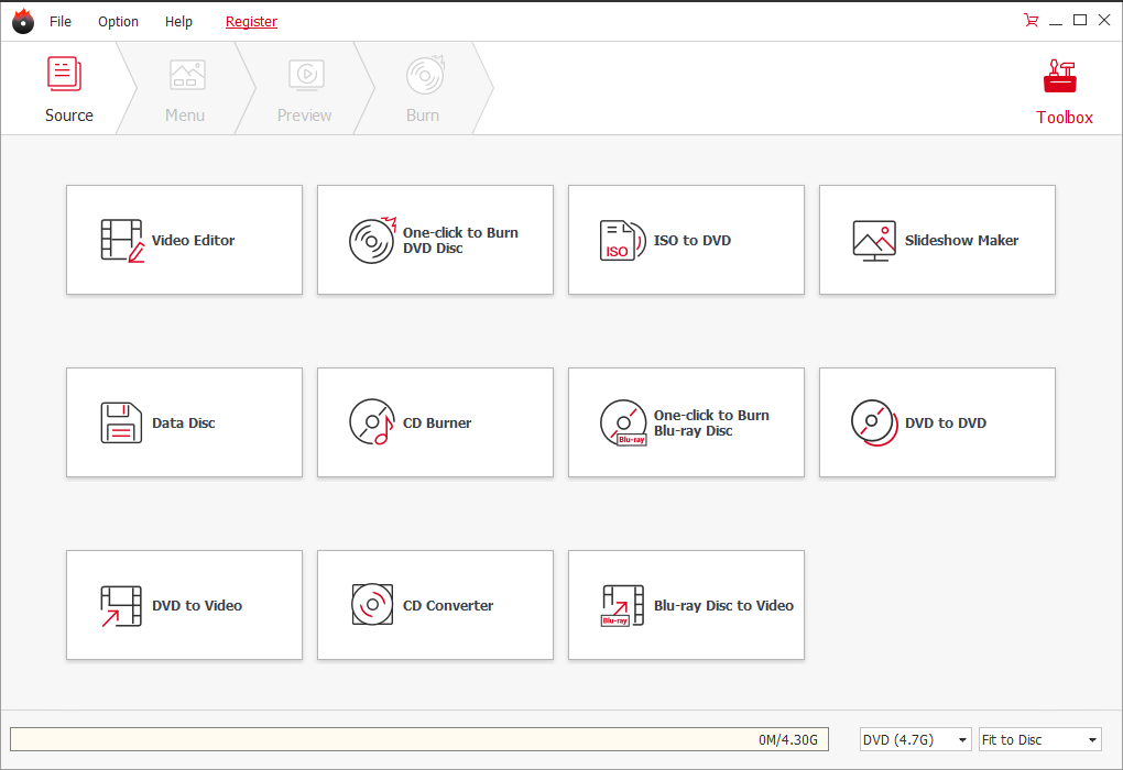 Aimersoft DVD Creator бесплатно