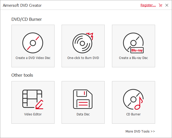 Aimersoft DVD Creator скачать