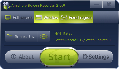 Ainishare Screen Recorder
