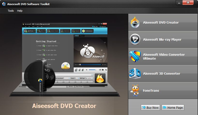 Aiseesoft DVD Software Toolkit