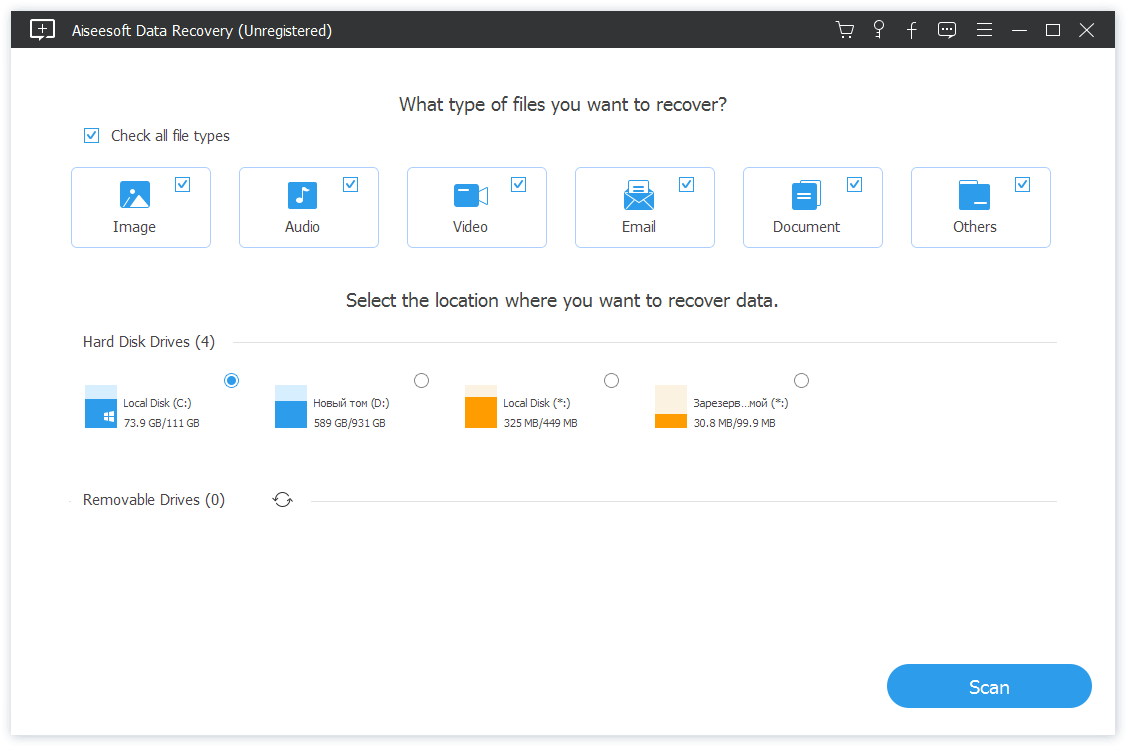 Aiseesoft Data Recovery скачать