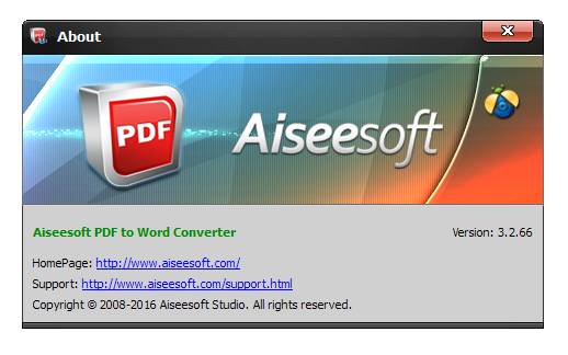 Aiseesoft PDF to Word Converter