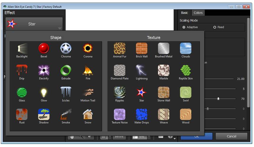 Alien Skin Eye Candy