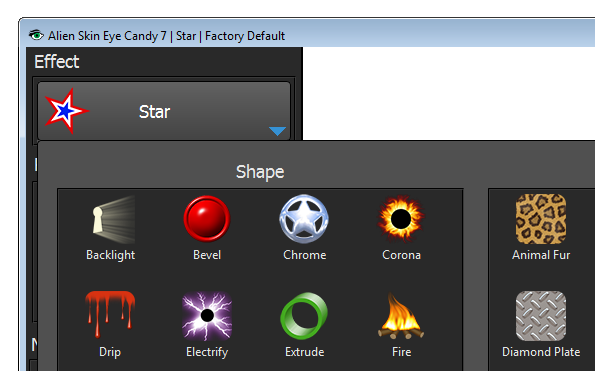 Alien Skin Eye Candy