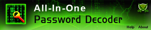 All-In-One Password Decoder