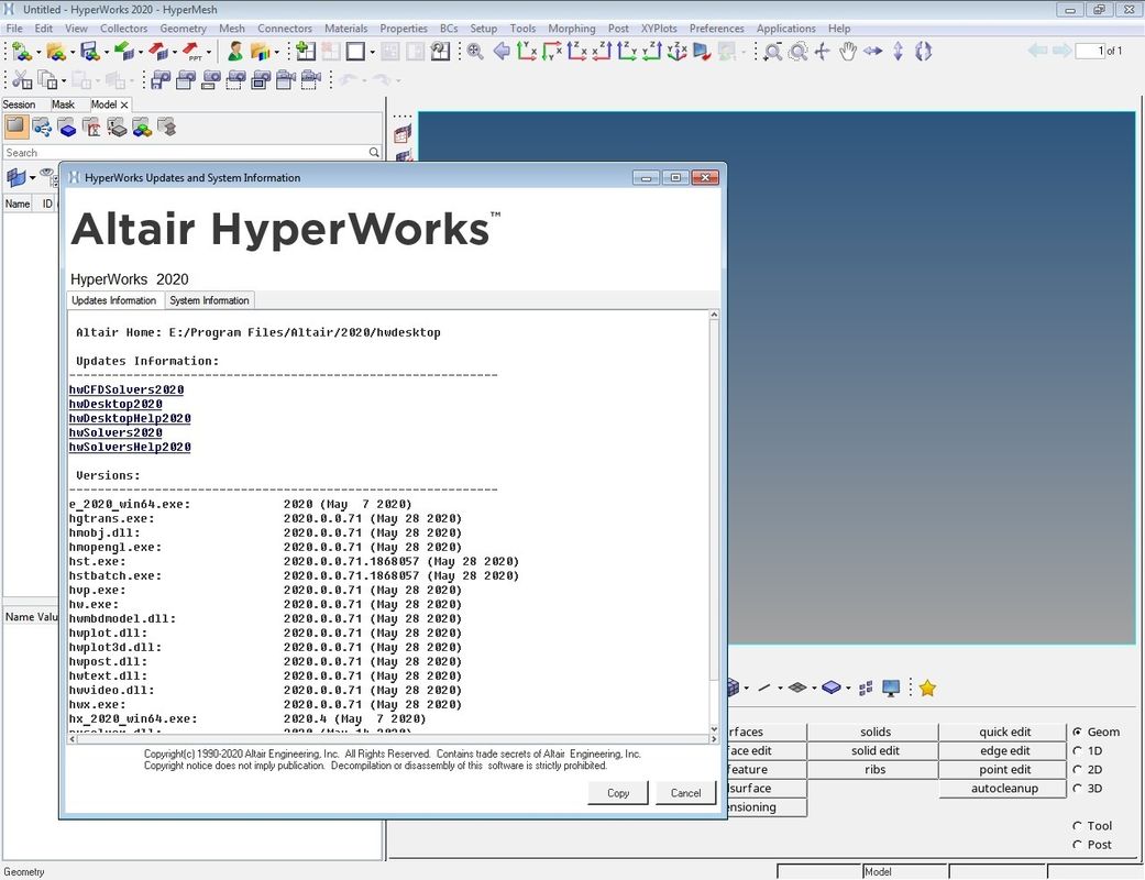 Altair HyperWorks скачать