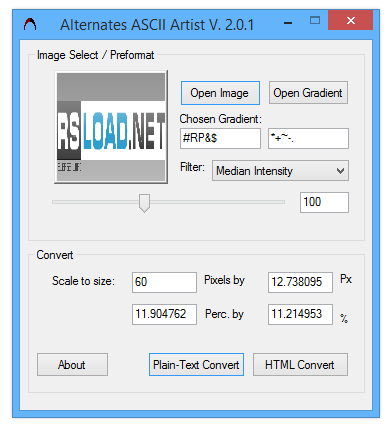Alternate's ASCII Artist