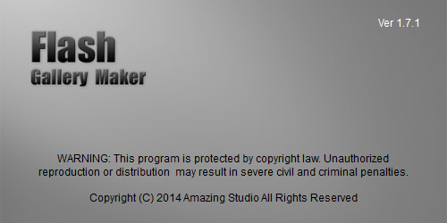 Amazing Flash Gallery Maker