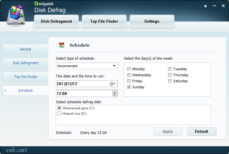 Amigabit Disk Defrag