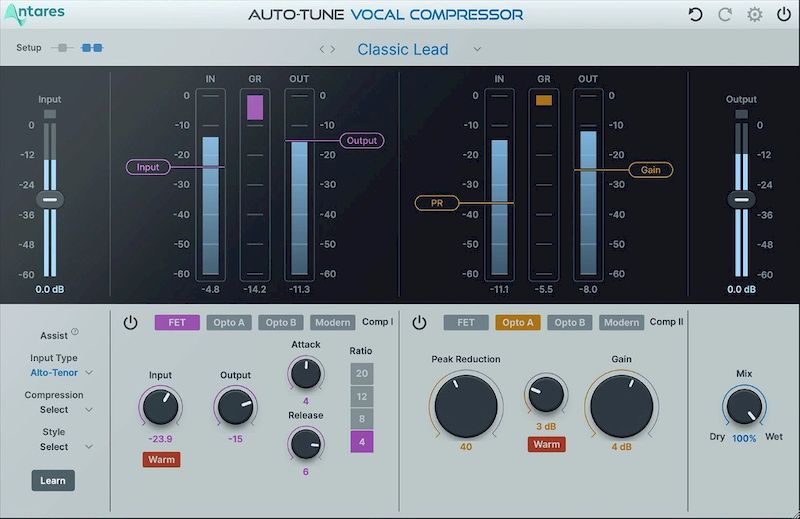 Antares Auto-Tune Vocal Compressor