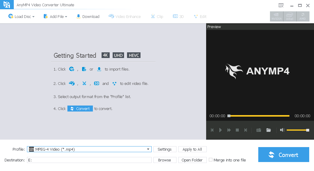 AnyMP4 Video Converter