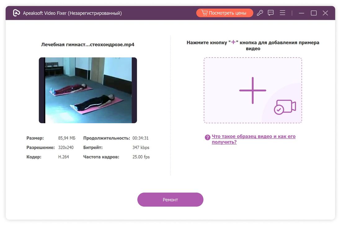 Apeaksoft Video Fixer + crack