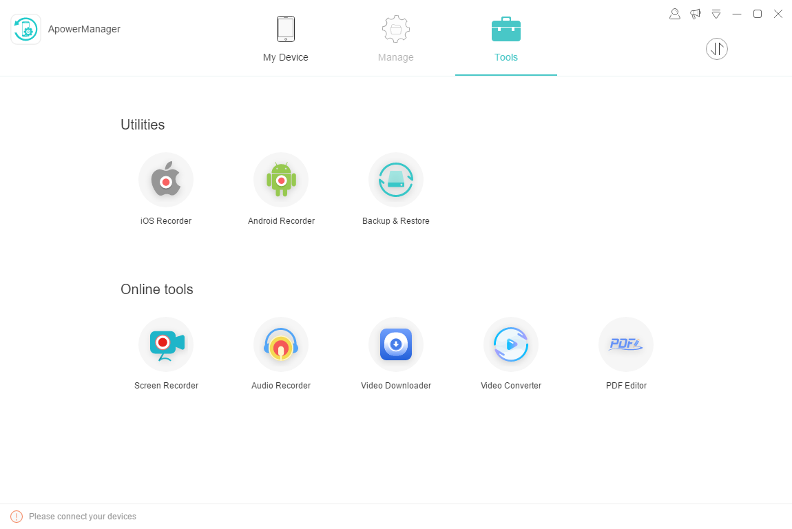 Apowersoft ApowerManager бесплатно