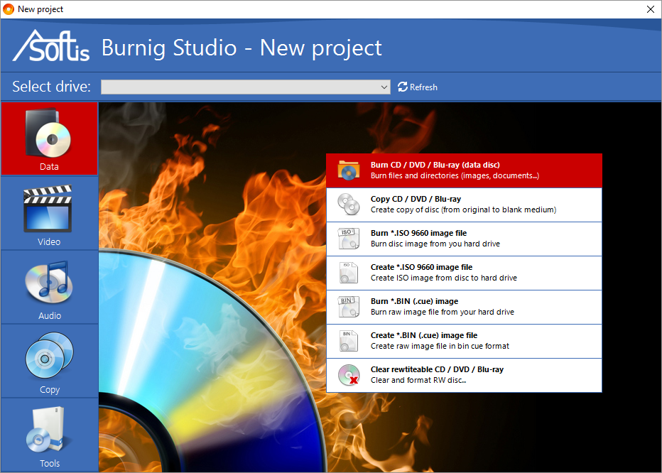 Asoftis Burning Studio