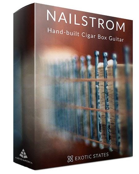 Audio Imperia Nailstrom Cigar Box Guitar
