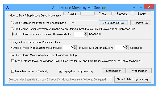 Auto Mouse Mover