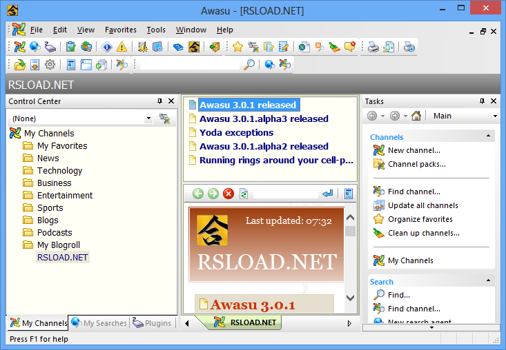 Awasu Personal Edition