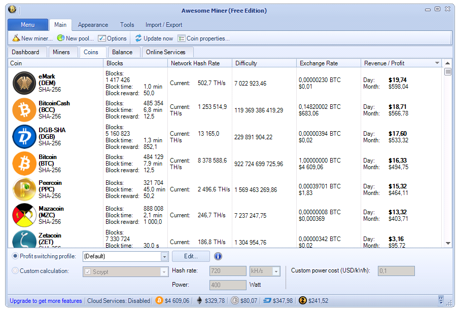 Awesome Miner 11.3.1 Ультимейт