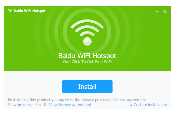Baidu WiFi Hotspot