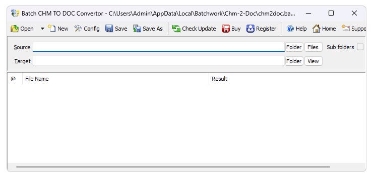 Batch CHM to DOC Converter + crack