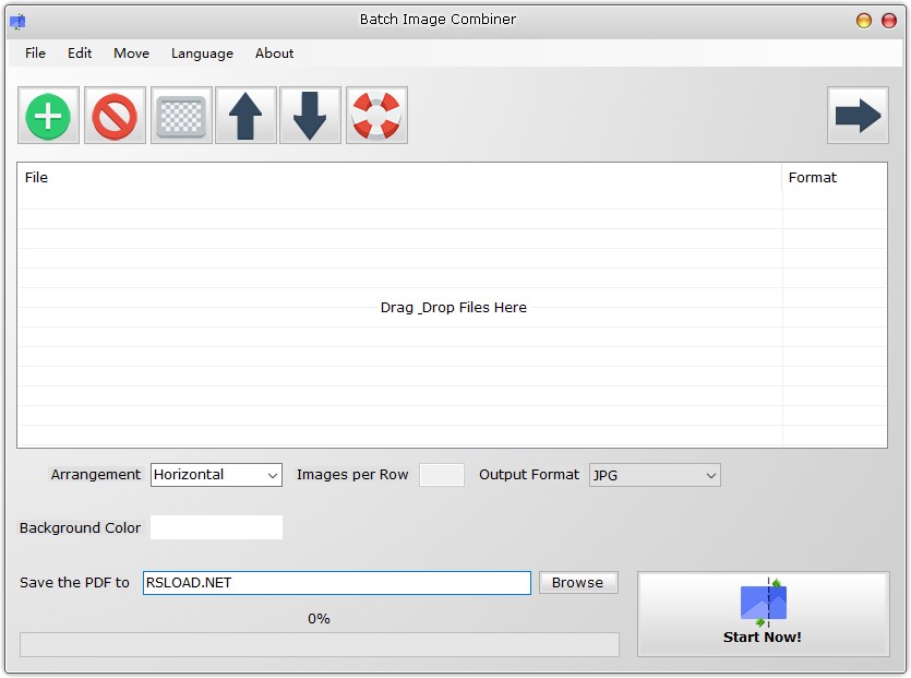Batch Image Combiner