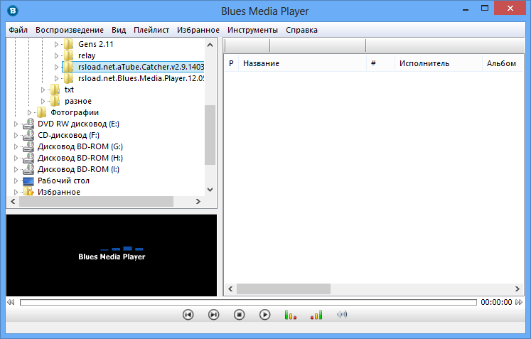 Blues Media Player