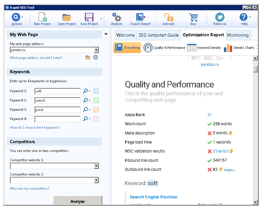 Blumentals Rapid SEO Tool бесплатно