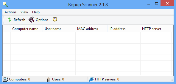 Bopup Scanner