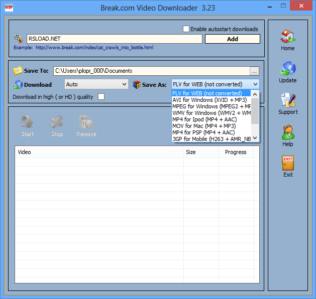 Break.com Video Downloader