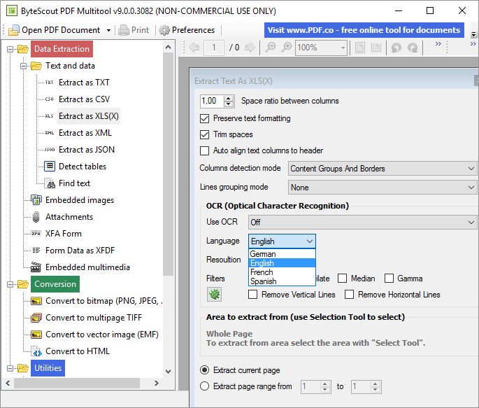 ByteScout PDF Multitool бесплатно