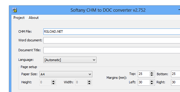 CHM to DOC Converter