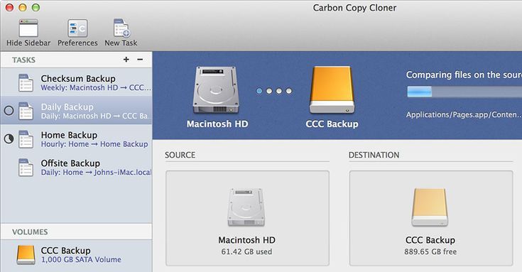 Carbon Copy Cloner