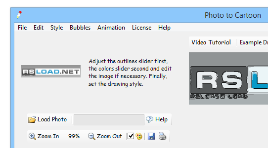 Caricature Software Photo to Cartoon