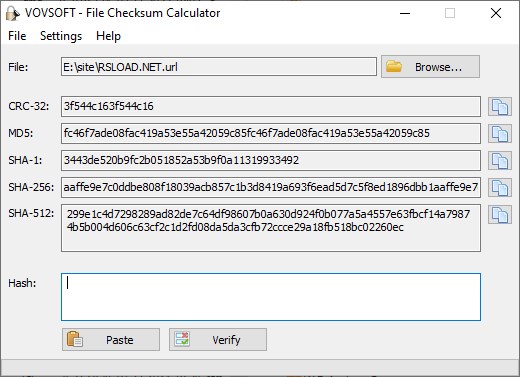 Checksum Calculator
