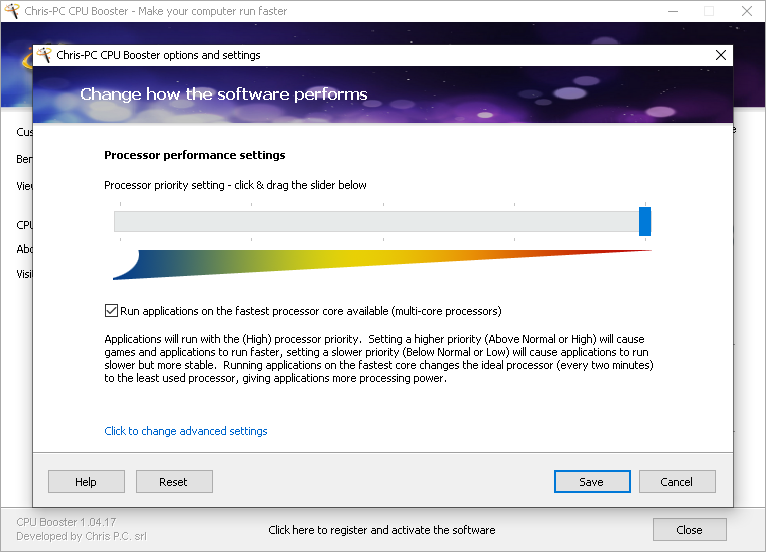 Chris-PC CPU Booster скачать