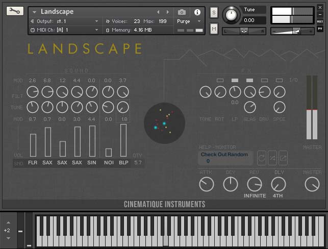 Cinematique Instruments Landscape