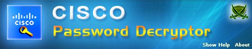 CiscoPasswordDecryptor