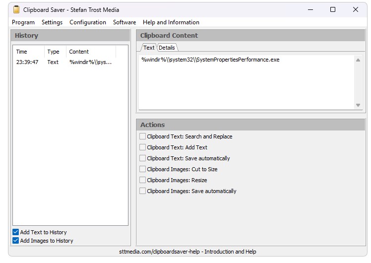 Clipboard Saver Free